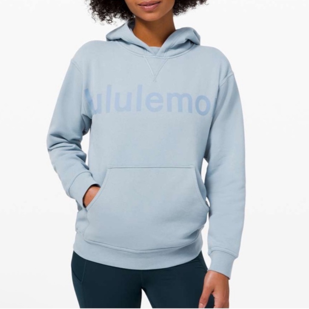 lululemon athletica womens blue Hoodie size 4